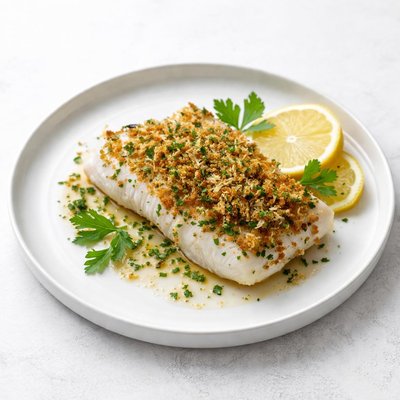 Image of Baked Scrod with Lemon Herb Panko Crumbs