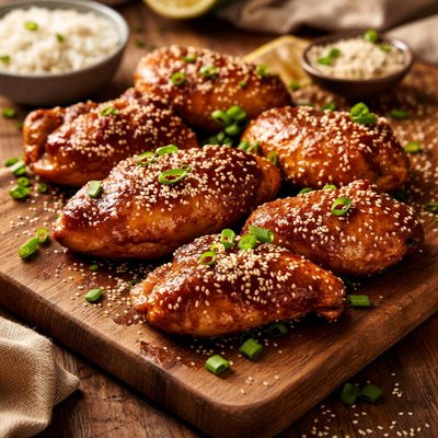 Image of Baked Sesame Chicken