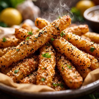 Image of Baked Sesame Fries