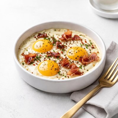 Image of Baked Shirred Eggs
