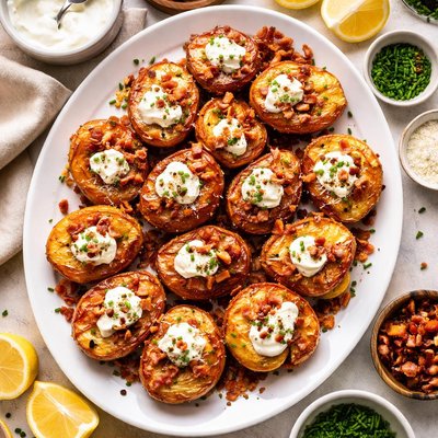 Image of Baked Sour Cream N Chive Red Potatoes