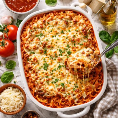Image of Baked Spaghetti by Paula Deen