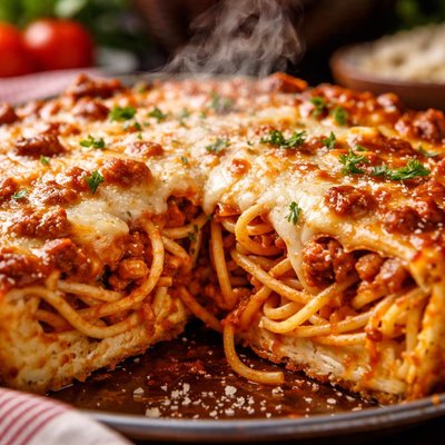 Image of Baked Spaghetti Pie