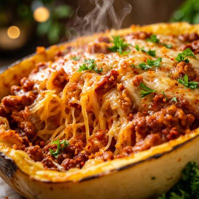 Image of Baked Spaghetti Squash Casserole