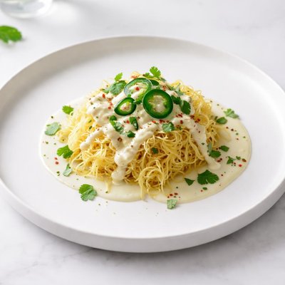 Image of Baked Spaghetti Squash with Jalapeno Cream
