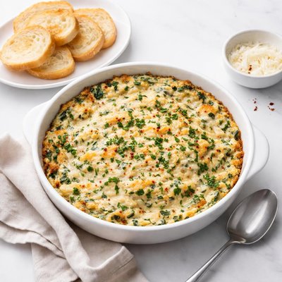 Image of Baked Spinach Artichoke Dip
