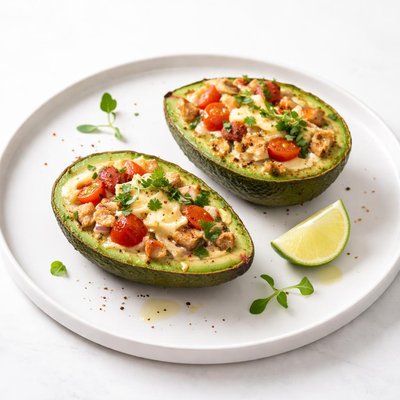 Image of Baked Stuffed Avocado