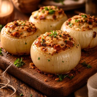 Image of Baked Stuffed Sweet Onions