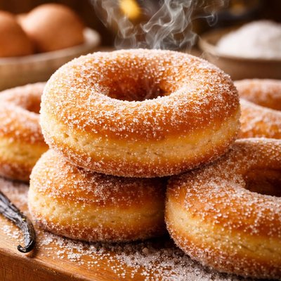 Image of Baked Sugar Doughnuts P