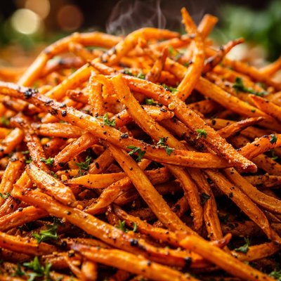 Image of Baked Sweet Potato Shoestring Fries