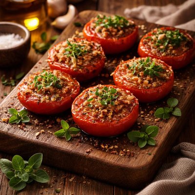 Image of Baked Tomatoes Oregano