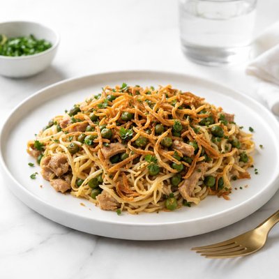 Image of Baked Tuna Chow Mein Casserole Microwave