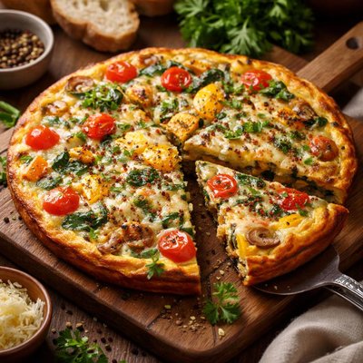 Image of Baked Vegetable Omelet