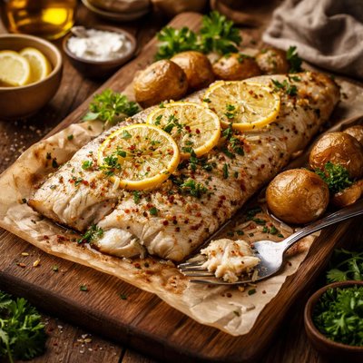 Image of Baked Whitefish