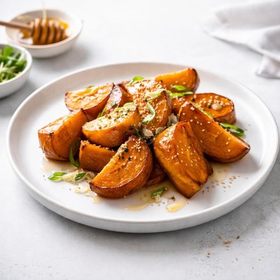 Image of Baked Yams with Ginger and Honey