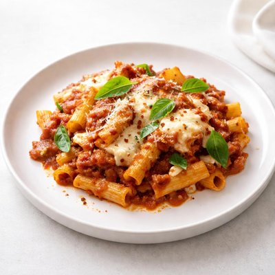 Image of Baked Ziti with Four Cheeses