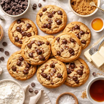 Image of Bakery Style Chewy Chocolate Chip Cookies