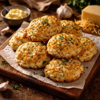 Image of Baking Mix Cheese and Garlic Biscuits