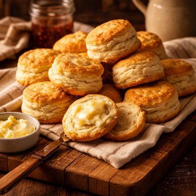 Image of Baking Powder Biscuits Pre 1940