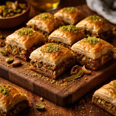 Image of Baklawa Lebanese Version of Baklava