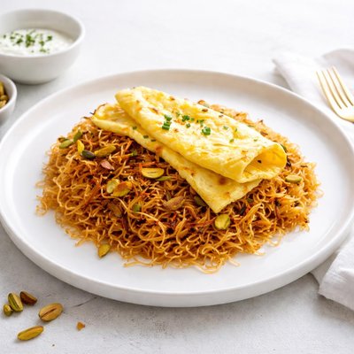 Image of Balaleet Vermicelli and Egg Omelet