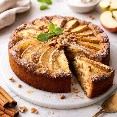 Image of Ballymaloe Apple Cake