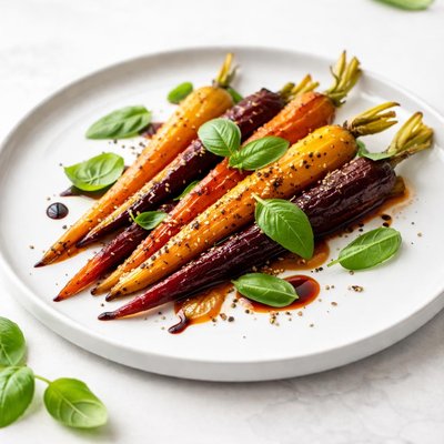 Image of Balsamic Basil Carrots