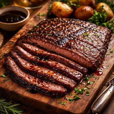 Image of Balsamic Beer Flank Steak