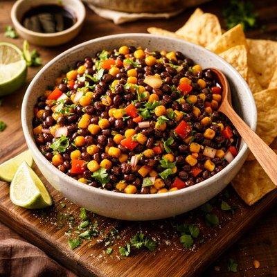 Image of Balsamic Black Bean and Corn Salsa