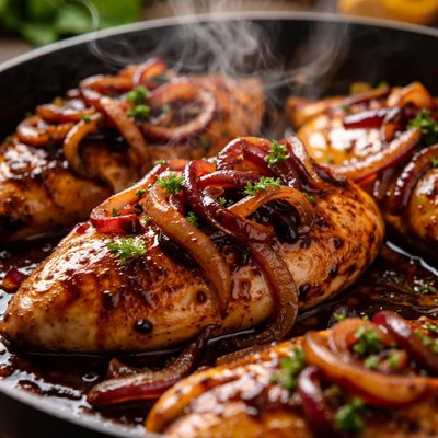Image of Balsamic Chicken and Onions