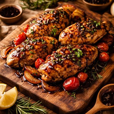 Image of Balsamic Chicken for Crock Pot