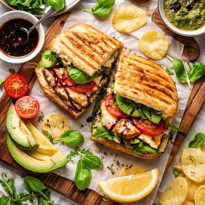Image of Balsamic Chicken Sandwich or Panini