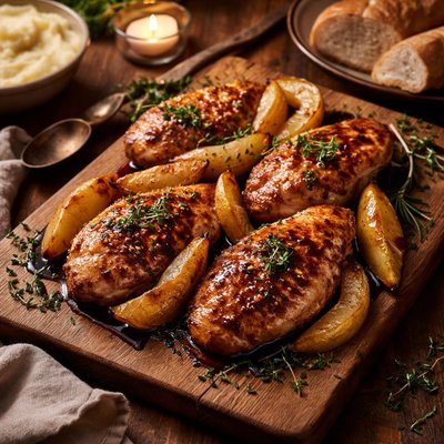 Image of Balsamic Chicken with Pears