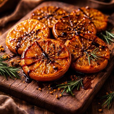 Image of Balsamic Glazed Oranges