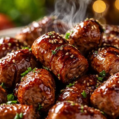 Image of Balsamic Glazed Sausage Bites