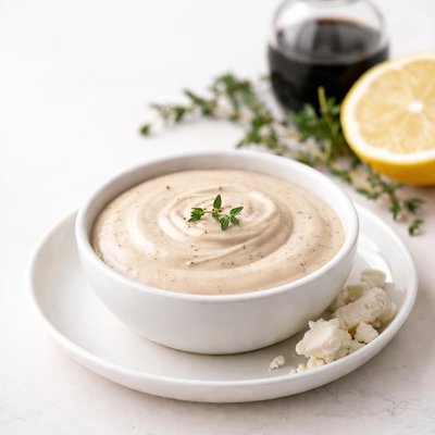 Image of Balsamic Goat Cheese Salad Dressing