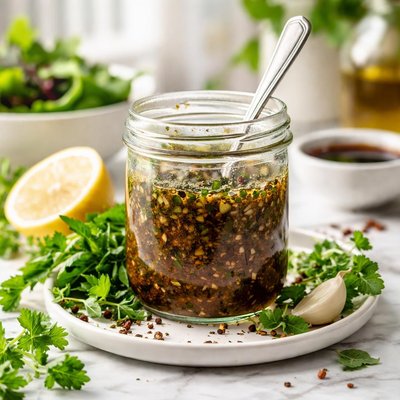 Image of Balsamic Herb Salad Dressing