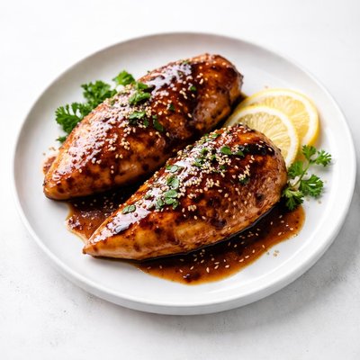 Image of Balsamic Honey Glazed Chicken Breasts