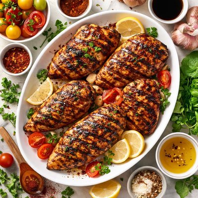 Image of Balsamic Paprika Marinated Chicken