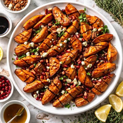 Image of Balsamic Roasted Yams