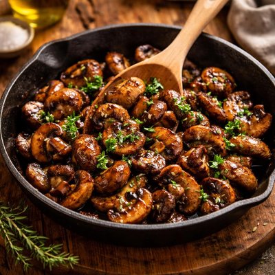 Image of Balsamic Sauteed Mushrooms