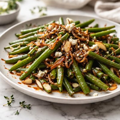 Image of Balsamic Shallot Green Beans