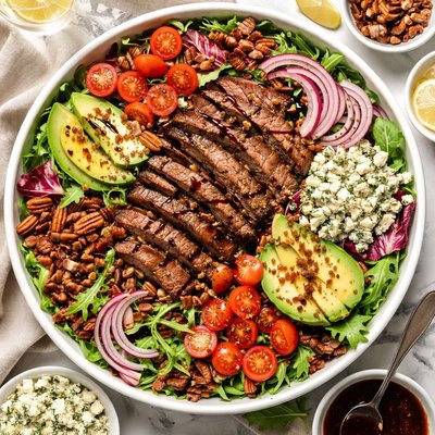 Image of Balsamic Steak and Blue Cheese Salad