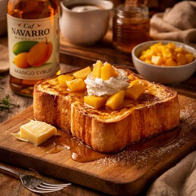 Image of Ban Pan O La with Caf Navarro Mango Syrup