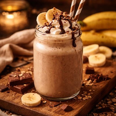 Image of Banana and Chocolate Shake