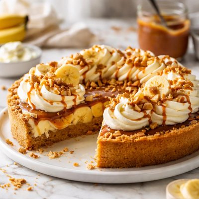 Image of Banana and Dulce De Leche Pie