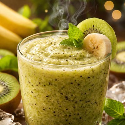 Image of Banana and Kiwi Smoothie