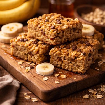 Image of Banana and Oat Bars