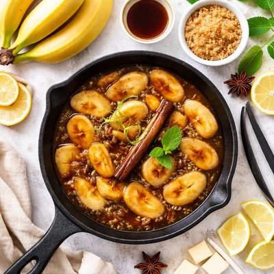 Image of Banana and Rum Sauce