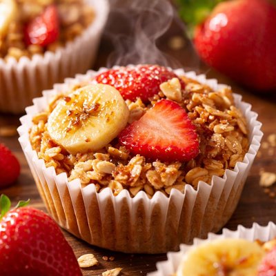 Image of Banana and Strawberry Cups